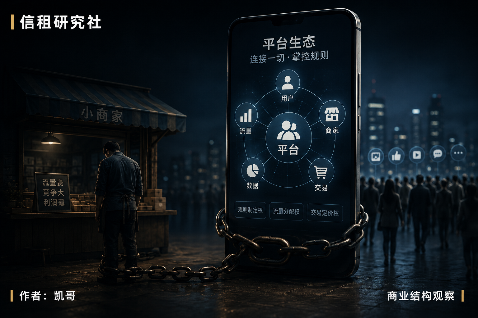 为什么平台一旦做大，小商家就越来越被动